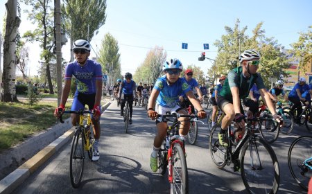 ВЕЛОПРОБЕГ под лозунгом «Здоровье начинается с меня!»