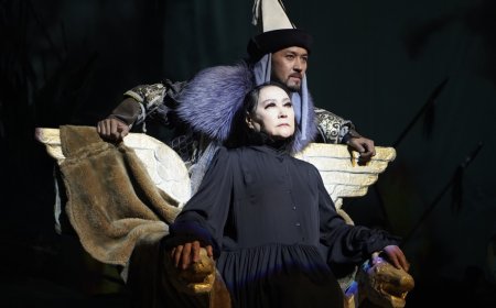 “ART-ORDO – 2023” эл арлык театралдык фестивалынын экинчи күнүндө “Төлгө” спектакли көрсөтүлдү