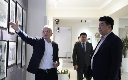 Министр культуры Алтынбек Максутов  ознакомился с киноиндустрией Узбекистана