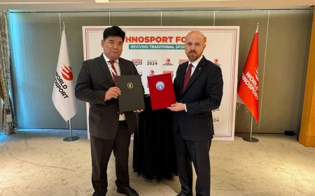 Маданият министрлиги менен Бүткүл дүйнөлүк этноспорт конфедерациясынын ортосунда өз ара түшүнүшүү жөнүндө Меморандумуна кол коюлду