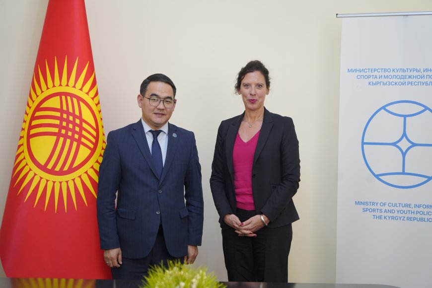 Заместитель министра Чынгыз Эсенгул уулу встретился с Постоянным координатором системы ООН в Кыргызстане Антье Граве