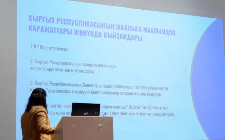 Состоялась презентация проекта Закона КР «О средствах массовой информации»