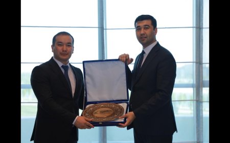 Марат Тагаев встретился с директором Агентства по делам молодежи Республики Узбекистан Алишером Саьдуллаевым