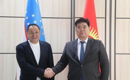 Алтынбек Максутов Өзбекстан Республикасынын Спорт министри Адхам Икрамов менен жолугушту