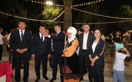 В Ташкенте состоялось открытие “Кыргыз айылы”