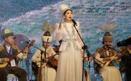 Кыргыз айылында кыргыз ырлары жаңырды