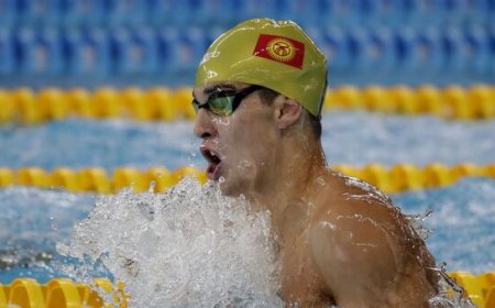 Олимпиада-2024: Денис Петрашов сууда сүзүү боюнча жарым финалга чыкты