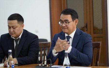 Чынгыз Эсенгул уулу Сауд Араб Падышачылыгынын делегациясы менен жолугушуу өткөрдү