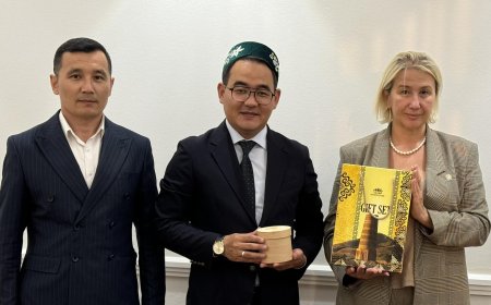 Чынгыз Эсенгул уулу встретился с министром культуры Татарстана Ирадой Аюповой