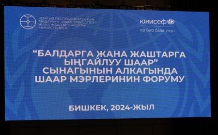 В Бишкеке состоялся форум мэров городов «Город, дружественный детям и молодежи»