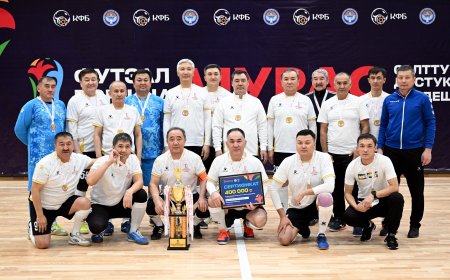 Бишкекте “Мурас” футбол турнири аяктады