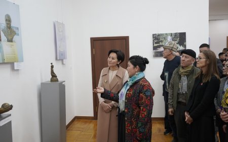 В Бишкек состоялось открытие выставки «Ритмы жизни»