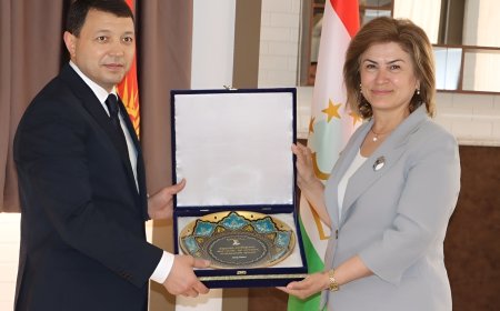 Министр культуры Кыргызстана встретился с министром культуры Таджикистана