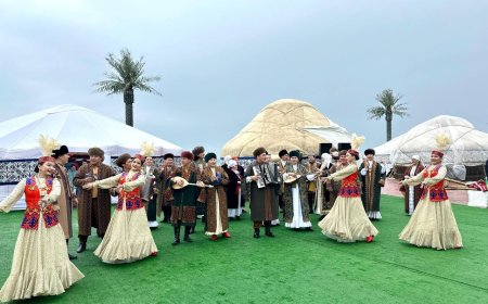 В Актау состоялось открытие этногородка в рамках проекта «Актау – культурная столица тюркского мира 2025»