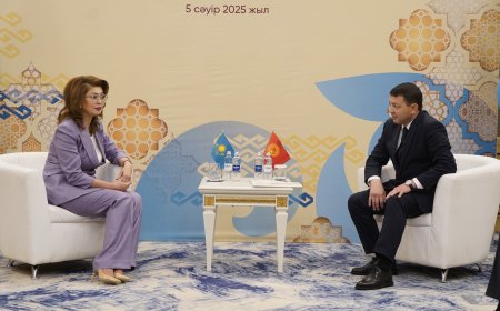 Мирбек Мамбеталиев встретился с министром культуры и информации Казахстана