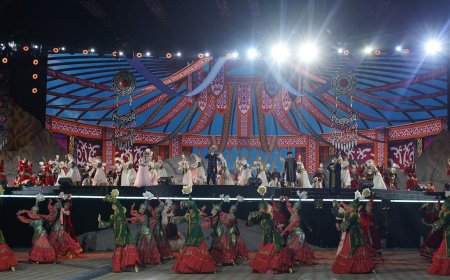 Казакстанда “Актау – түрк дүйнөсүнүн маданий борбору” долбоорунун салтанаттуу ачылышы өттү