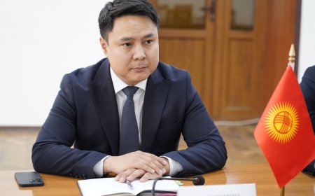 Первый заместитель министра Союзбек Надырбеков встретился с представителями инвестиционной группы «Чжунтань Чуанке» (КНР)