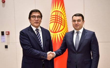 МинКаб Төрагасынын орун басары Эдиль Байсалов Азербайжандын маданият министри Адиль Каримли менен жолугушту