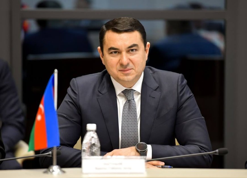 МинКаб Төрагасынын орун басары Эдиль Байсалов Азербайжандын маданият министри Адиль Каримли менен жолугушту