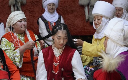 Фоторепортаж с конкурсов «Лучшая кыргызская юрта» и «Великое наследие»