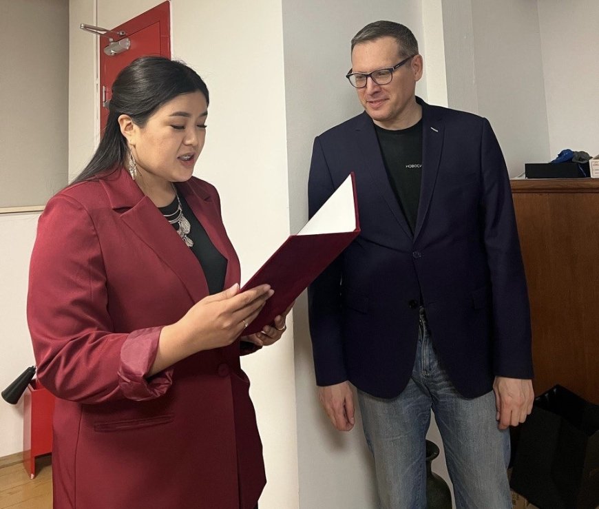 Студенты Театрального училища им. Т. Абдумомунова прошли учебную практику в Московском драматическом театре им. Н. В. Гоголя