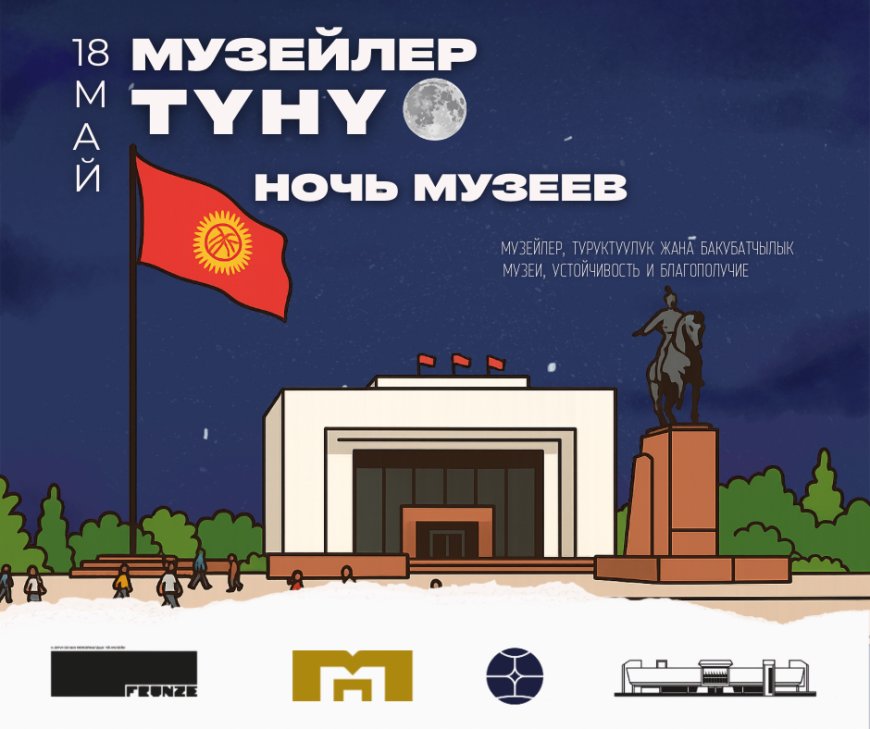 Эл аралык музейлер күнүнө карата “Музейлер түнү” акциясы өтөт