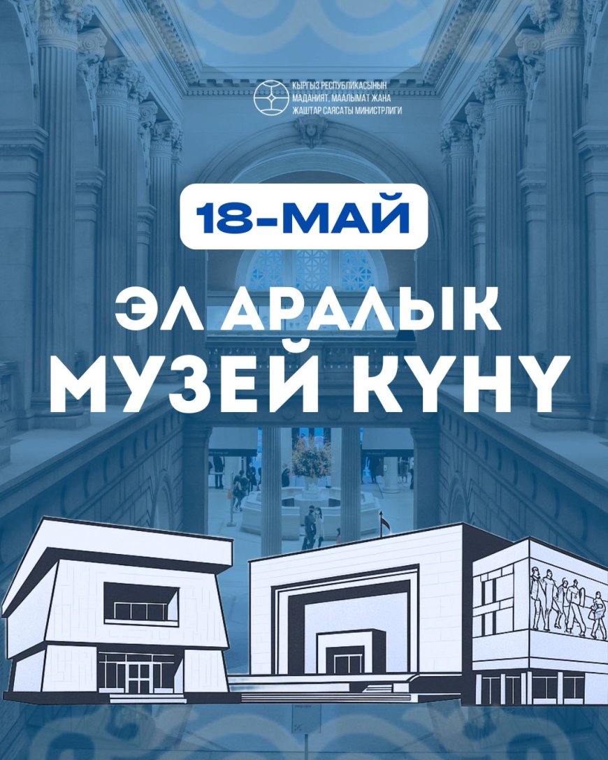 Поздравление Министра культуры Мирбека Мамбеталиева по случаю 18 мая — Международного дня музеев.