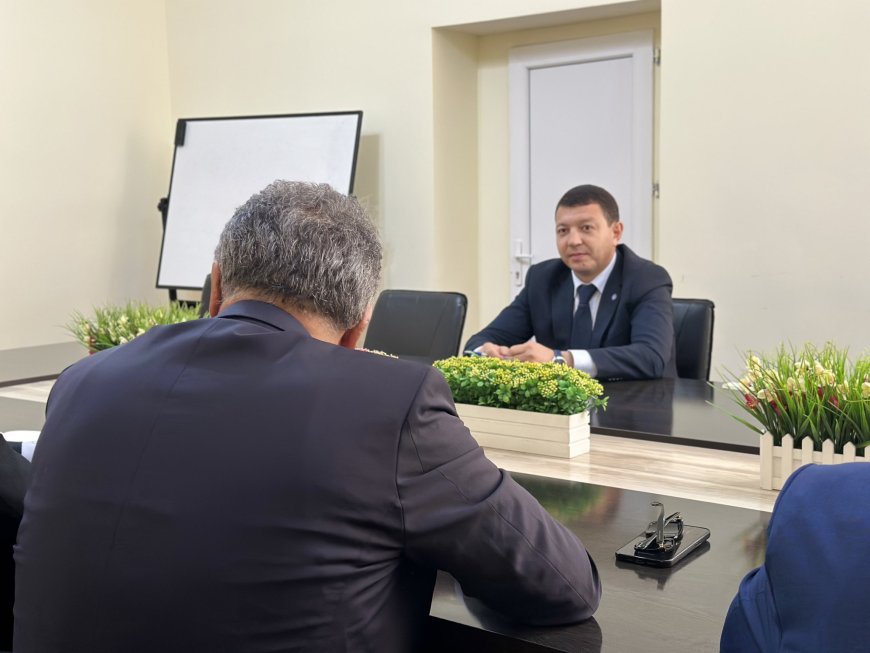 Мирбек Мамбеталиев встретился с официальной делегацией международного форума «Чынгыз Айтматов — будущее тюркского мира»