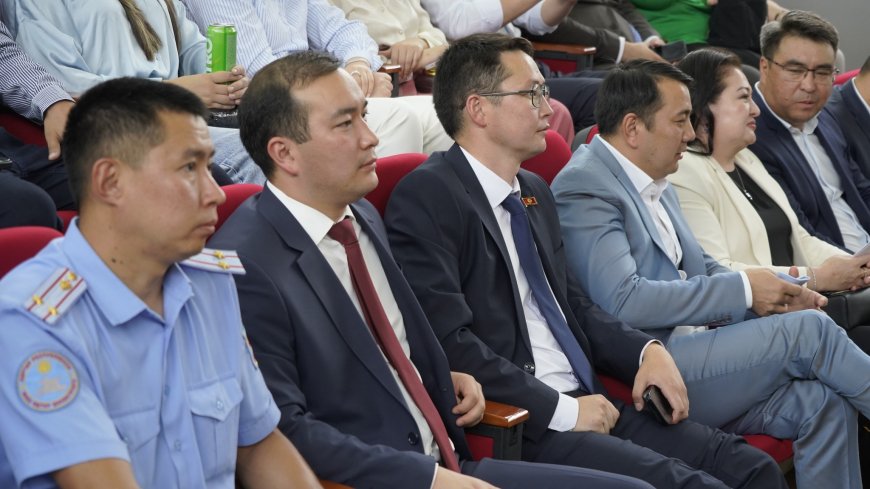 Мирбек Мамбеталиев принял участие в отчётной презентации «Молодёжного движения Кыргызстана»