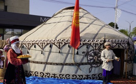 ЖАЛАЛ-АБАД ШААРЫНДА “ЭН МЫКТЫ КЫРГЫЗ БОЗ ҮЙ” СЫНАГЫ ӨТТҮ