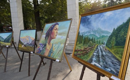 ЖАЛАЛ-АБАД ШААРЫНДА АЧЫК АСМАН АЛДЫНДА СҮРӨТ ТАРТУУ ЖАНА СҮРӨТ КӨРГӨЗМӨ ӨТТҮ