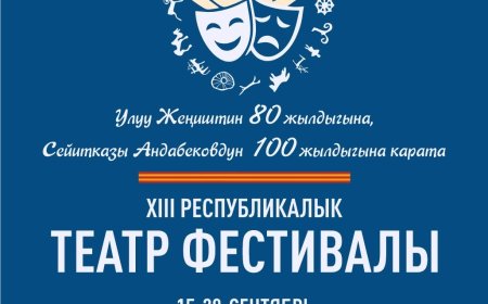 XIII РЕСПУБЛИКАНСКИЙ ТЕАТРАЛЬНЫЙ ФЕСТИВАЛЬ ПРЕДСТАВИТ 14 СПЕКТАКЛЕЙ