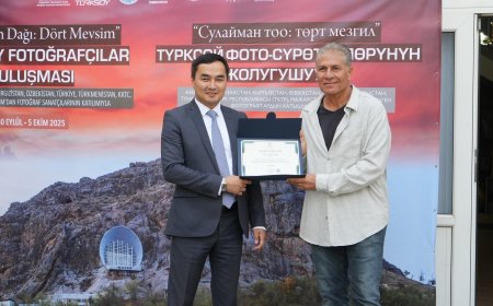 В ОШЕ ОТКРЫЛАСЬ МЕЖДУНАРОДНАЯ ВЫСТАВКА «СУЛАЙМАН – 4 ВРЕМЕНИ ГОДА»
